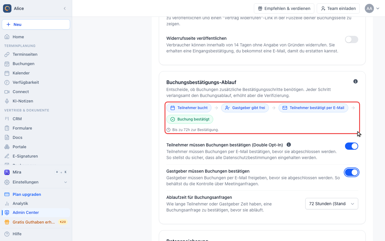 Das Diagramm lesen